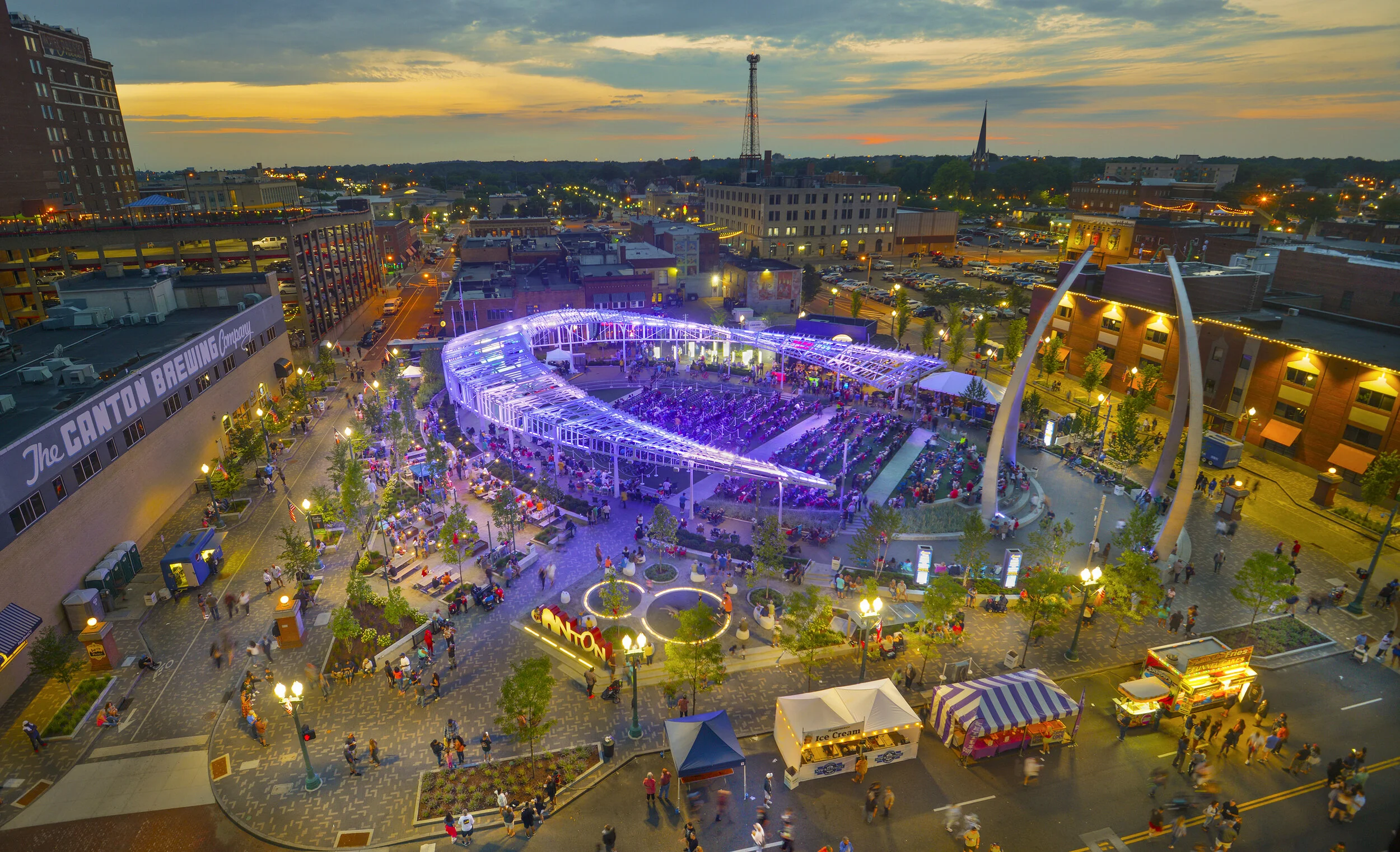 Centennial Plaza — MKSK | Planning, Urban Design, & Landscape